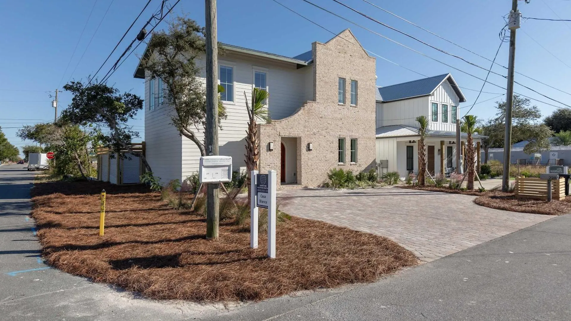 Luxury New Build Casa Blanca 4Br Family Home Private Heatable Pool Steps To Beach بنما سيتي بيتش بيت للعطل